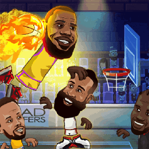 Basketball Legends 2 Player Hoops