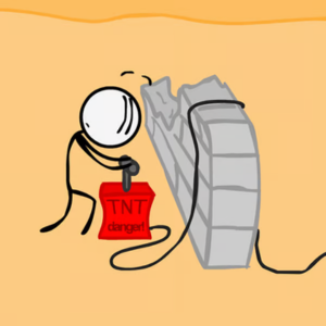 Breaking the Bank The Original Stickman Fail