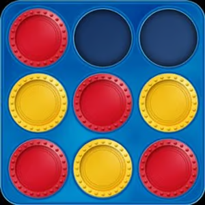 Four in a Row Classic Strategy Puzzle Game