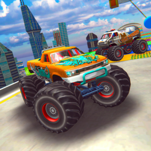 Impossible Monster Truck Race Stunts