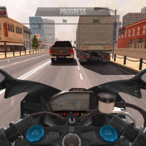 Turbo Moto Racer Highway Speed
